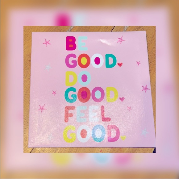 Be Good Do Good Feel Good Small Hanging Frame - Picture 2 of 4